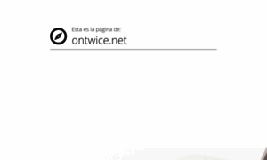 Ontwice.net thumbnail