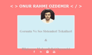 Onurrahmiozdemir.com.tr thumbnail