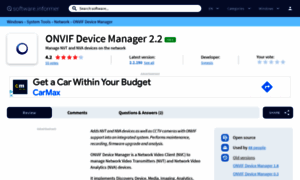 Onvif-device-manager.software.informer.com thumbnail