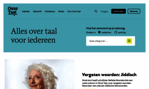 Onzetaal.nl thumbnail