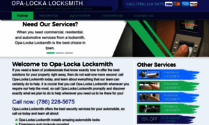 Opa-lockalocksmith.com thumbnail