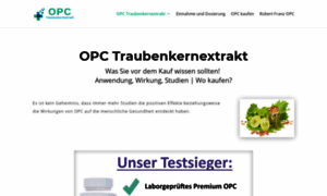 Opc-traubenkernextrakt.com thumbnail