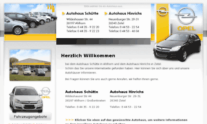 Opel-autohaus-schuette.de thumbnail