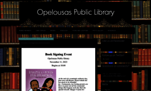 Opelousaseunicepubliclibrary.org thumbnail