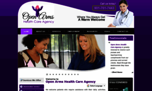 Open-arms-healthcare-agency.com thumbnail