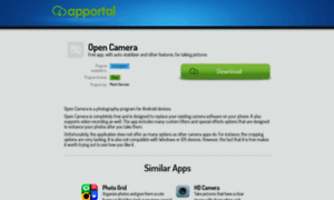 Open-camera.apportal.co thumbnail