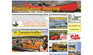 Open-canoe-journal.de thumbnail