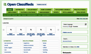 Open-classified.i1corner.com thumbnail