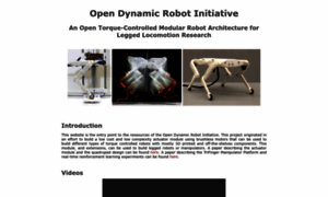 Open-dynamic-robot-initiative.github.io thumbnail