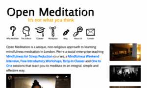 Open-meditation.org thumbnail