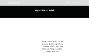 Open-mesh.wikifoundry.com thumbnail