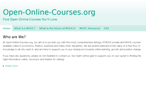 Open-online-courses.com thumbnail