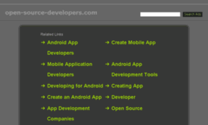 Open-source-developers.com thumbnail
