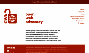 Open-web-advocacy.org thumbnail
