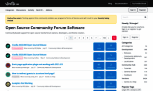 Open.vanillaforums.com thumbnail