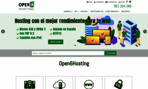 Open6hosting.com thumbnail