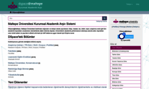 Openaccess.maltepe.edu.tr thumbnail