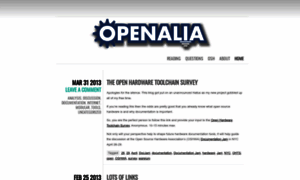 Openalia.wordpress.com thumbnail