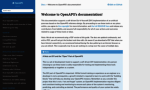 Openaps.readthedocs.org thumbnail