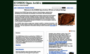 Openarchive.icomos.org thumbnail