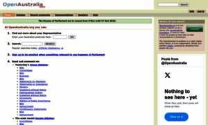 Openaustralia.org.au thumbnail