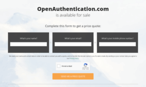Openauthentication.com thumbnail