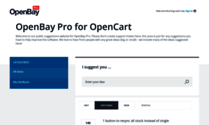 Openbaypro.uservoice.com thumbnail