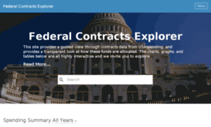 Openbeta-contracts-explorer.usaspending.gov thumbnail
