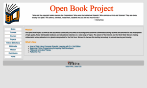 Openbookproject.net thumbnail
