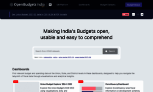 Openbudgetsindia.org thumbnail