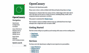 Opencanary.org thumbnail