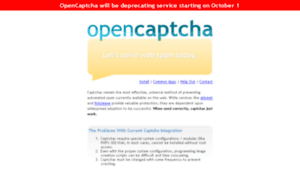 Opencaptcha.com thumbnail