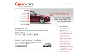 Opencarprice.com thumbnail