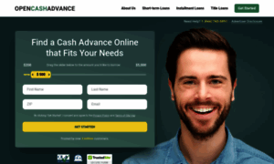 Opencashadvance.com thumbnail