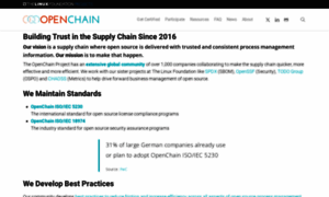 Openchainproject.org thumbnail
