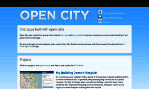 Opencityapps.org thumbnail