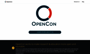 Opencon2016.org thumbnail