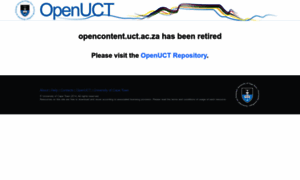 Opencontent.uct.ac.za thumbnail