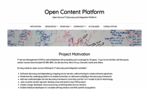Opencontentplatform.org thumbnail