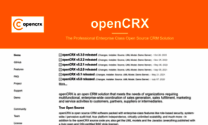 Opencrx.org thumbnail