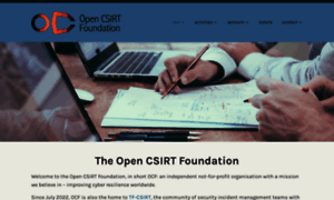 Opencsirt.org thumbnail