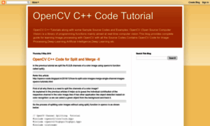Opencv-code.blogspot.com thumbnail