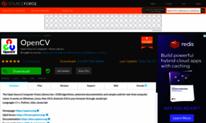 Opencvlibrary.sourceforge.net thumbnail