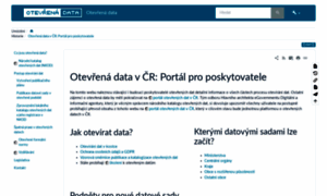 Opendata.gov.cz thumbnail