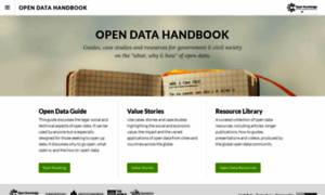 Opendatahandbook.org thumbnail