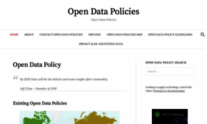 Opendatapolicies.org thumbnail