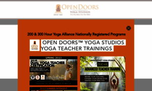 Opendoorsyogastudios.com thumbnail