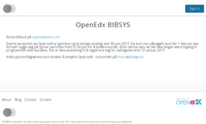 Openedx.bibsys.no thumbnail