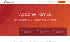 Openejb.apache.org thumbnail