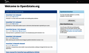 Openestate.org thumbnail